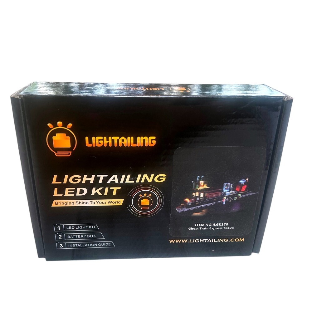 LIGHTAILING LED Light Kit for Ghost Train Express‎ 70424 Building Blocks
